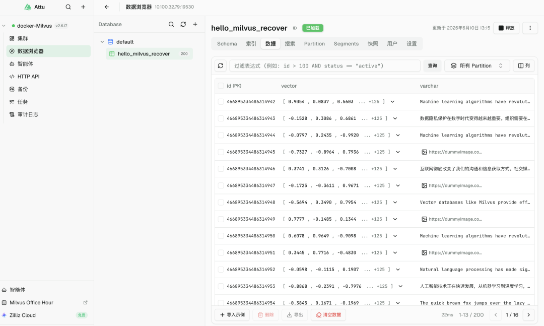 ETCD 损坏,还没有备份,Milvus 数据还有救吗? - 图 5